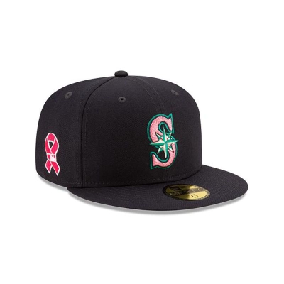 Seattle Mariners Gorra | New Era MLB Mother's Day 59fifty Fitted Cap Mexico - Azules